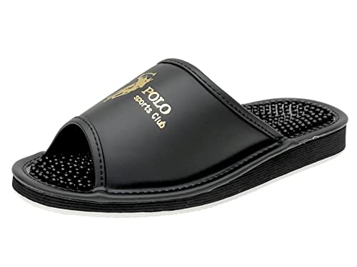 [大明商会] 765 OBSS 国産(桑名) メンズ 健康中敷き 気持ちイイ サンダル (ブラック, ll)